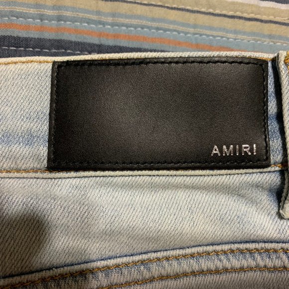 Amiri Broken Track Jeans 32 - Picture 8 of 13